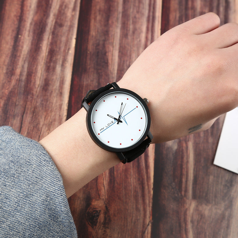 Creative ECG Pattern Watch – Trendy Belt Quartz Watch for Men, Women & Students LONDYN UPBRINGING