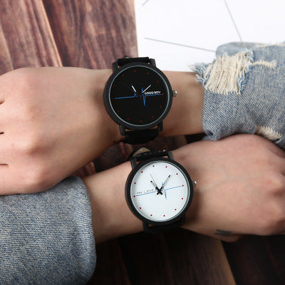 Creative ECG Pattern Watch – Trendy Belt Quartz Watch for Men, Women & Students LONDYN UPBRINGING