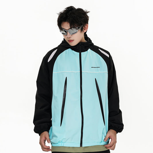 Men’s Sun-Protective Windbreaker – Lightweight UV-Blocking Wind Coat for Outdoor Activities LONDYN UPBRINGING