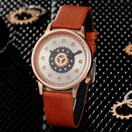 Fashion Gear Belt Watch – Stylish Casual Quartz Wristwatch for Men & Women LONDYN UPBRINGING
