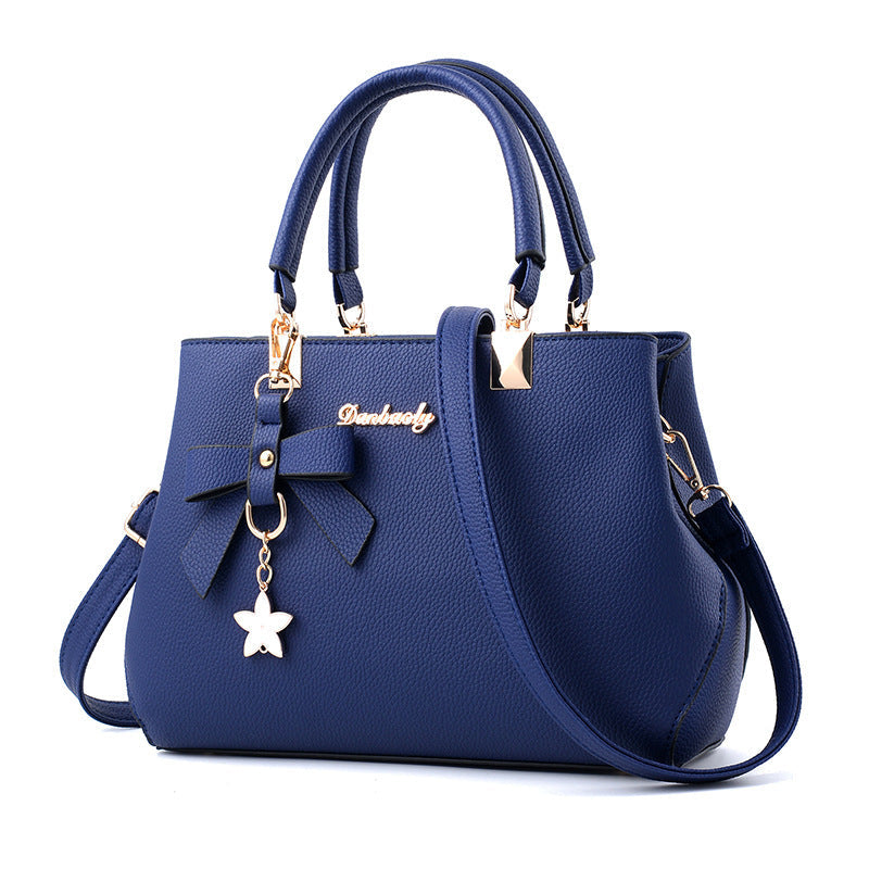 Women’s Shoulder Bag with Bowknot & Star Pendant – Cute Tote Handbag for Daily Use LONDYN UPBRINGING