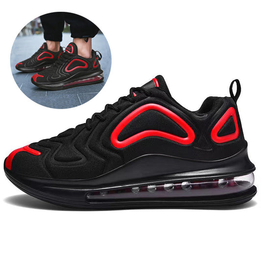 Men's Air Cushion Sneakers | Black Breathable Casual Running Shoes LONDYN UPBRINGING