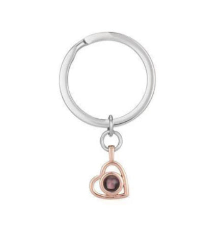 Personalized Nano Projection Necklace | Custom Photo & Color Jewelry Gift LONDYN UPBRINGING