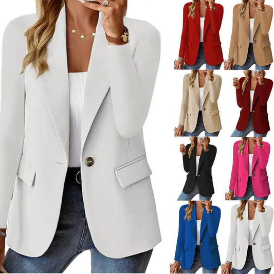 Casual Long-Sleeved Outwear Blazer LONDYN UPBRINGING