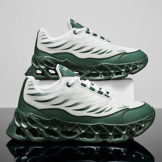 Men's Lace-up Chunky Sneakers | Thick-Sole Vulcanized Casual Shoe LONDYN UPBRINGING